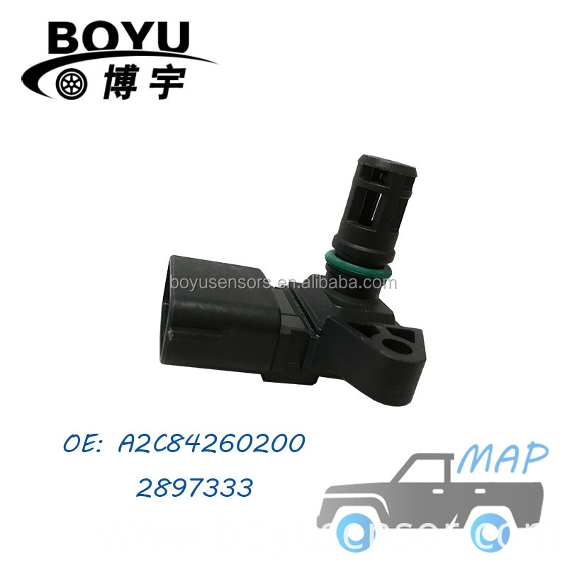 MAP AIR INTAKE PRESSURE SENSOR OEM A2C84260200 2897333 China Manufacturer
